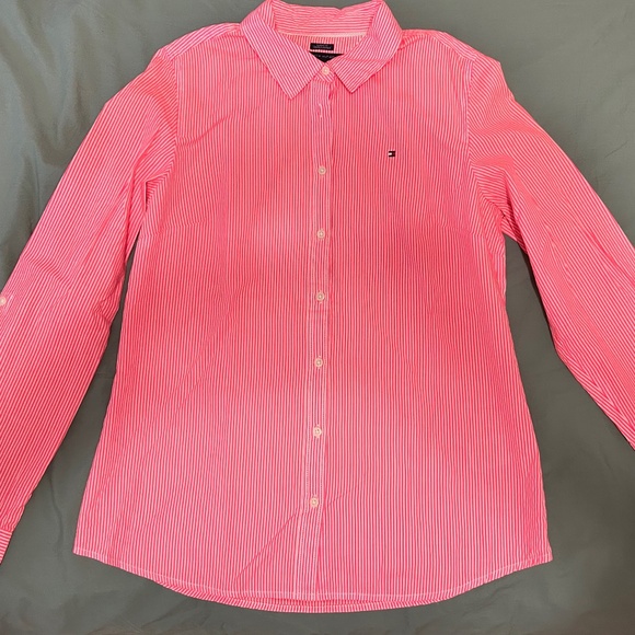 White and pink shirt (size M) - Picture 1 of 3
